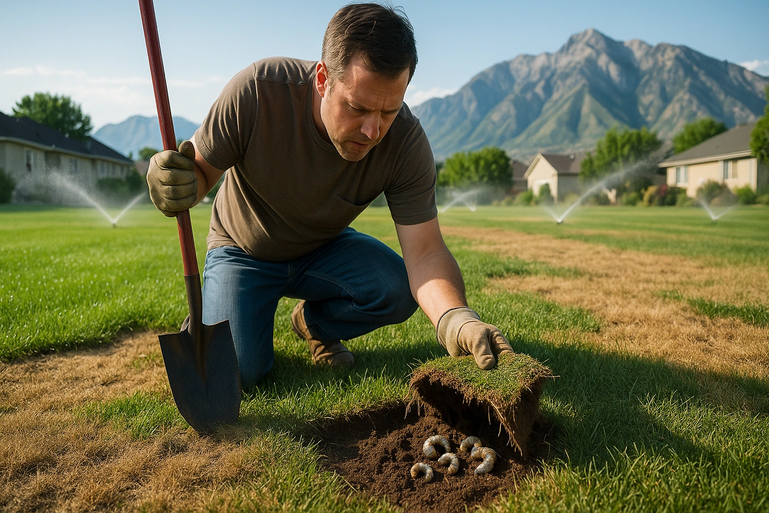 Solving the Mystery of Brown Patches in Your Utah Lawn
