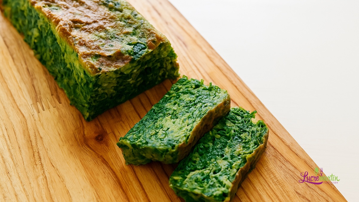 Budin de espinaca 