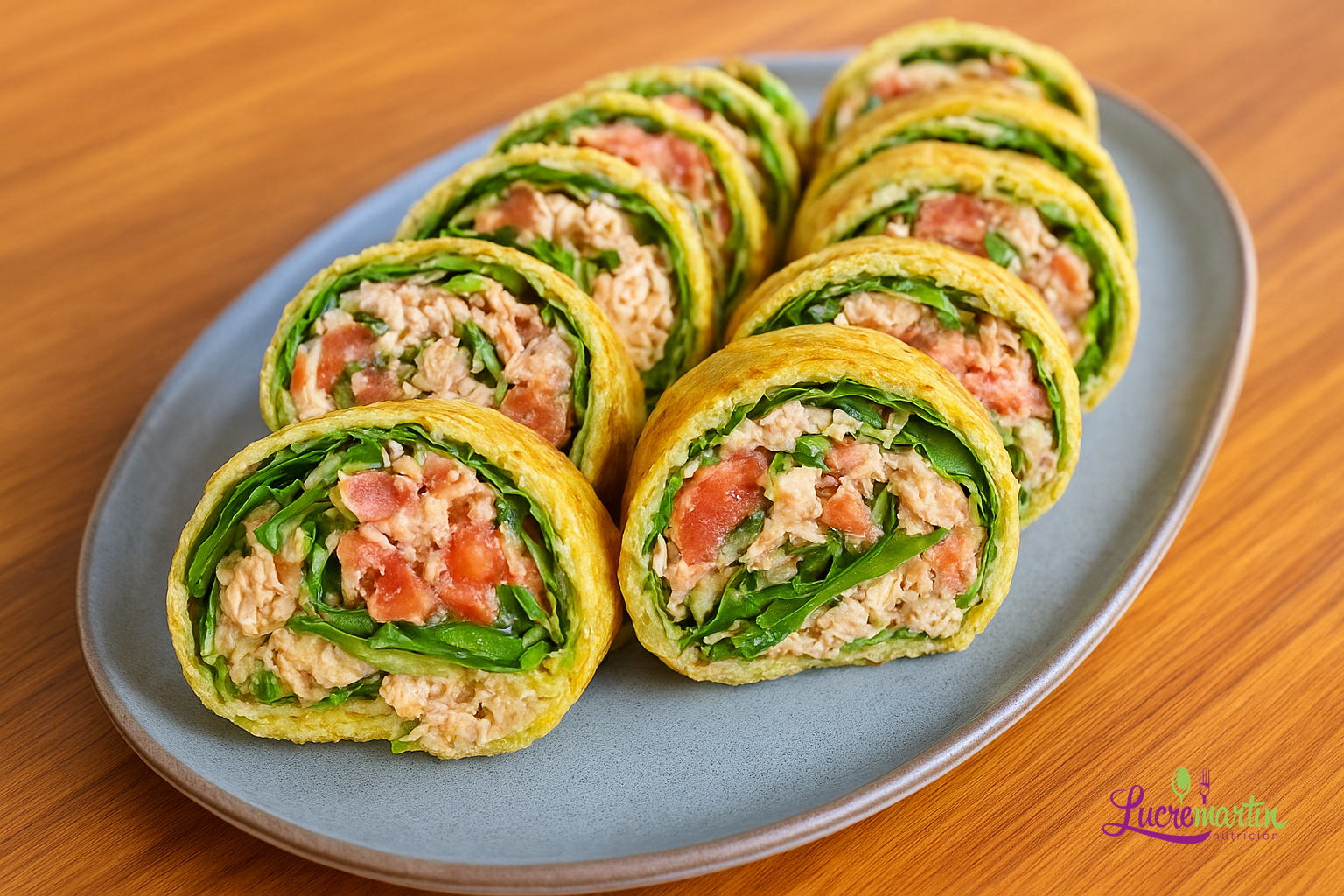 Arrollado de zucchini