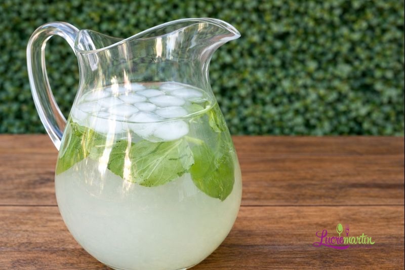 Aguas saborizadas caseras 