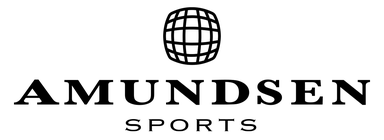 Black Amundsen Sports logo.