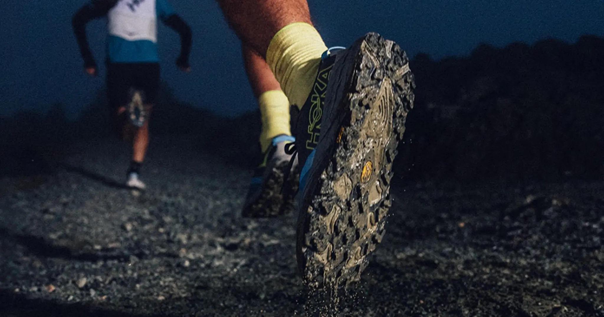 Närbild av Hoka Speedgoat 7