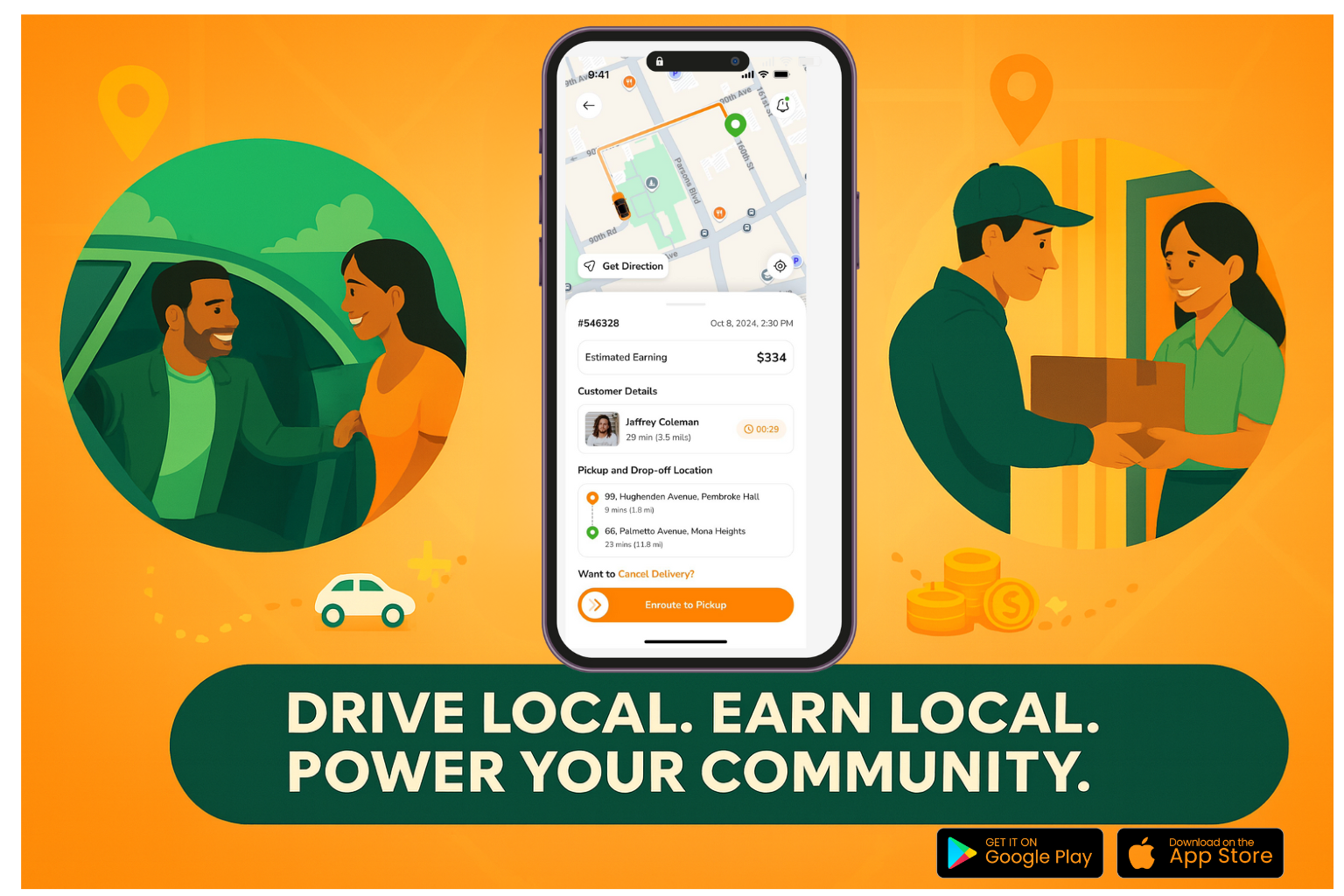 Two Ways to Earn: FaastRide (Rides) + FaastExpress (Deliveries)
