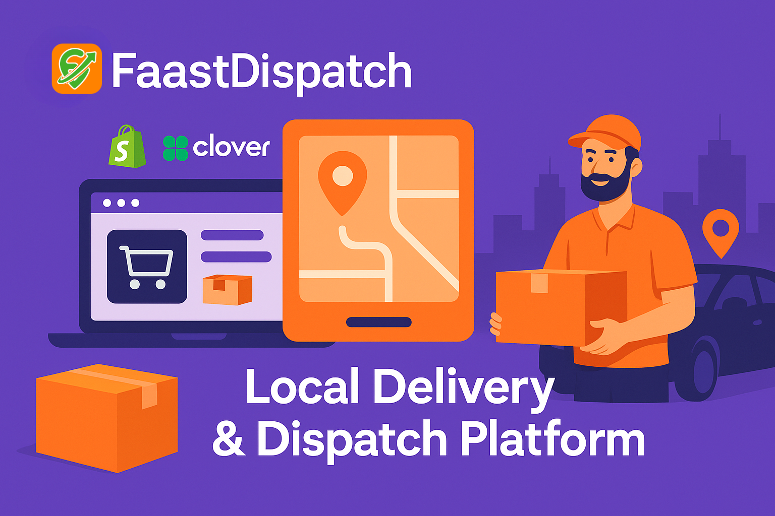 Introducing the New FaastDisPatch.com: Powering Local Businesses and Drivers with Smarter Delivery