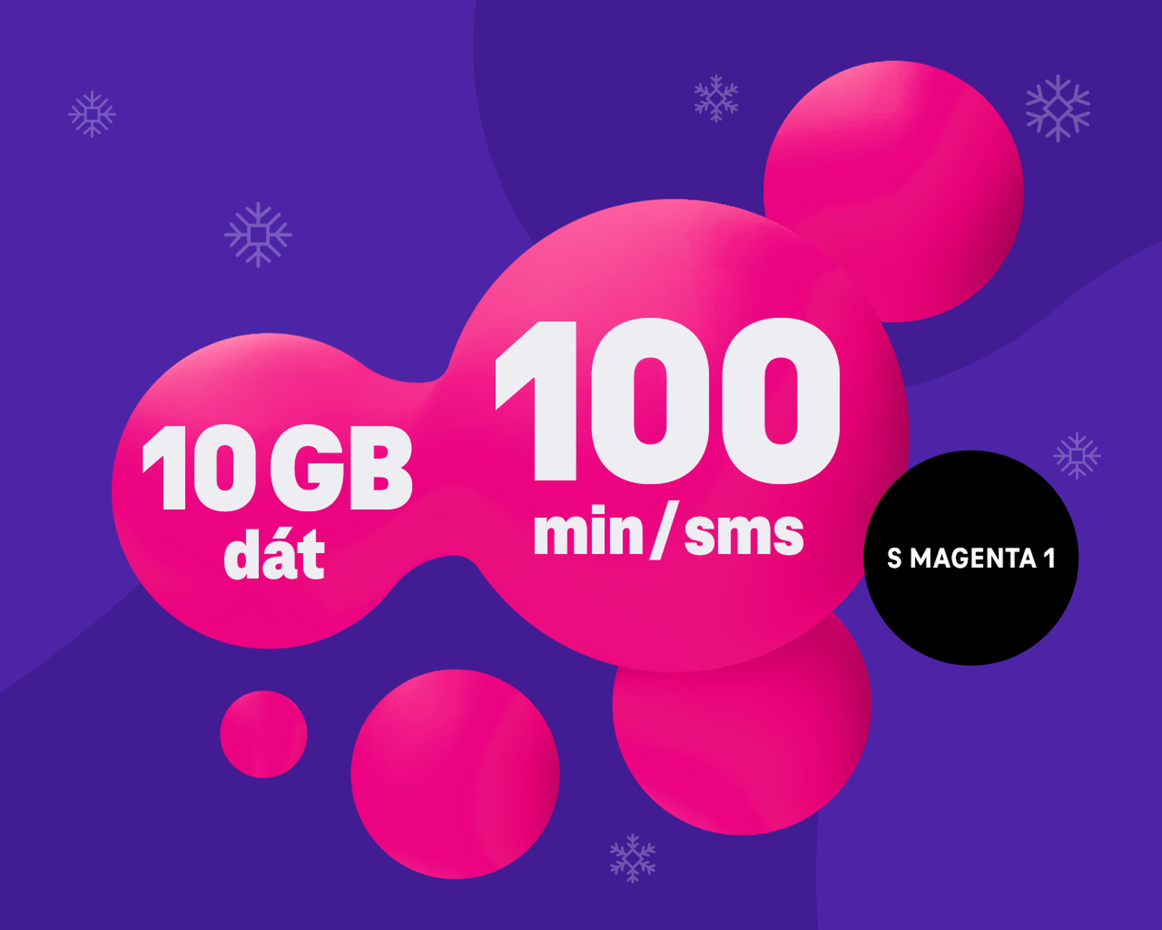 Balik Easy Kids k dobijacej karte Easy Balik Easy Kids obsahuje 10 GB dat a 100 minut a sms s Magenta 1