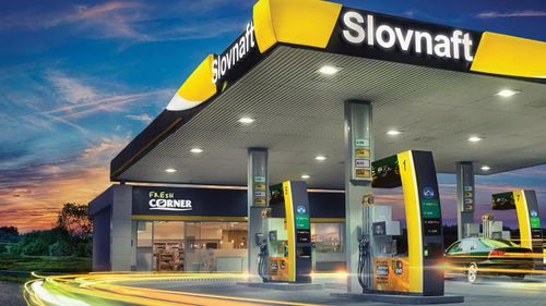 Obrázok čerpacej stanice Slovnaft