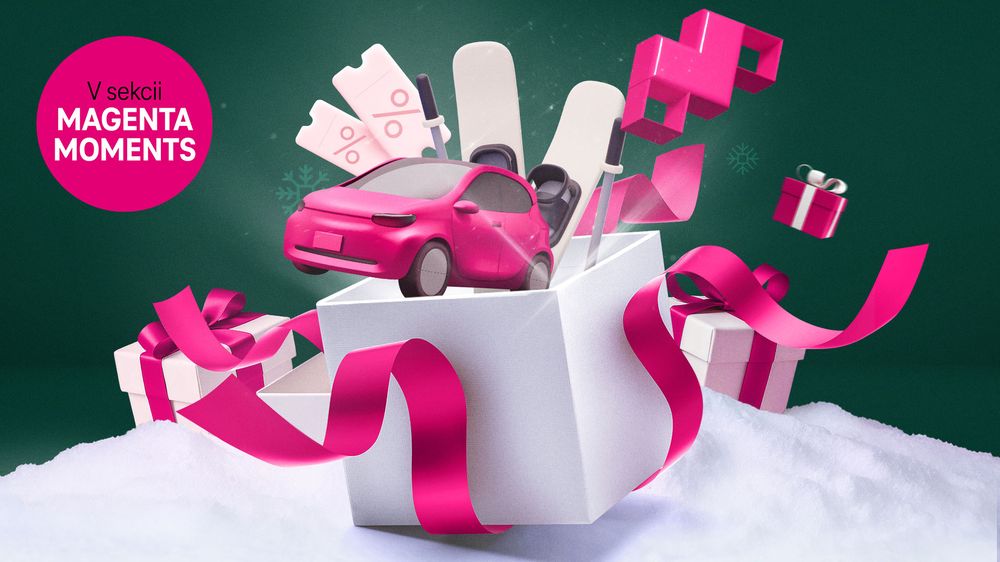 Magenta Moment súťaže a prekvapenia v Telekom aplikácii
