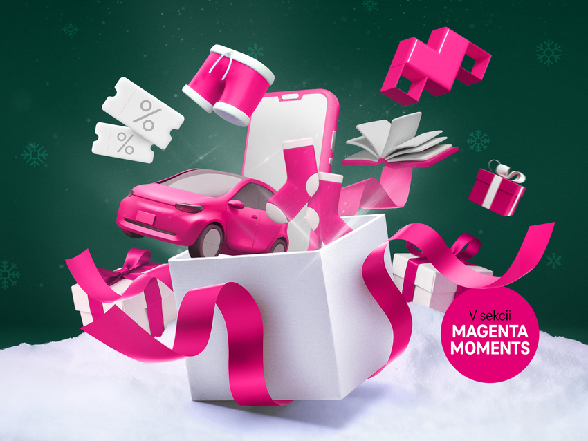Obrázok Vianočnej Magenta Moments