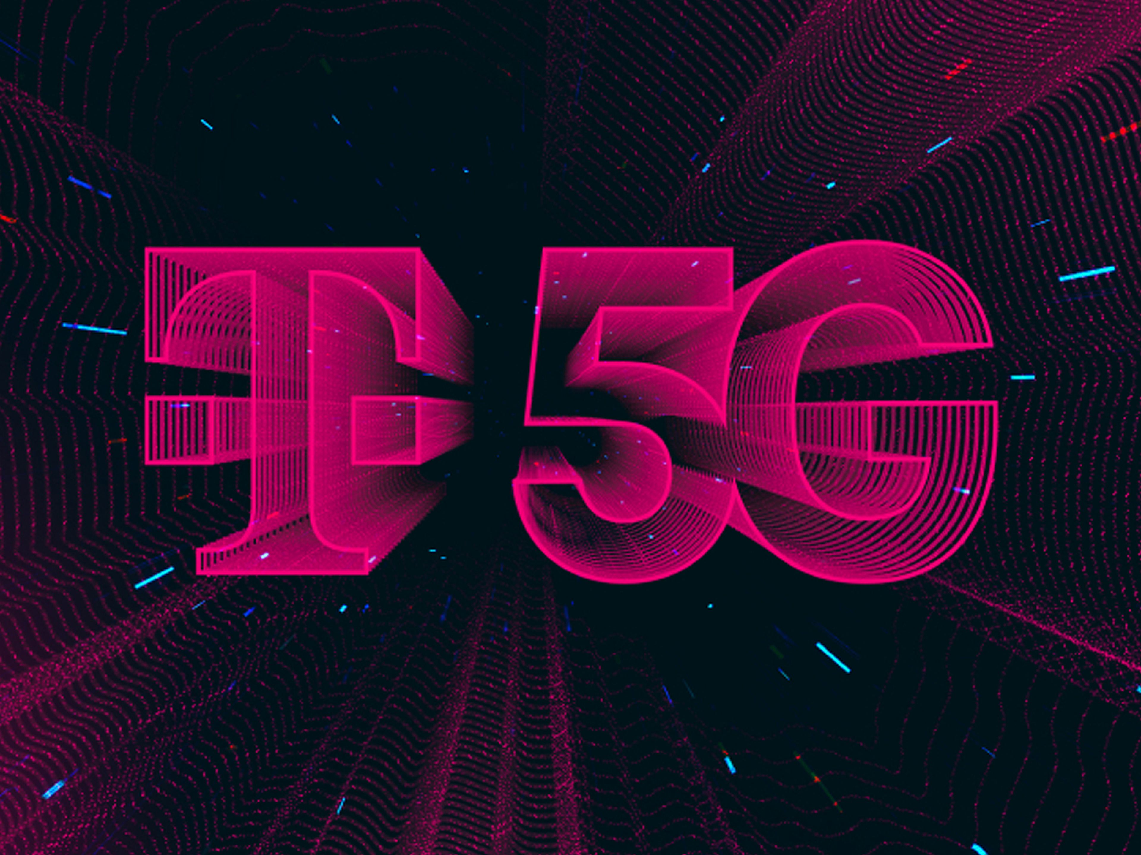 logo Telekom 5G siete