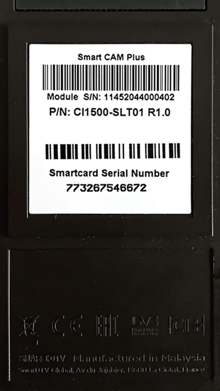 Smart CAM Modul 2020 EAN SN