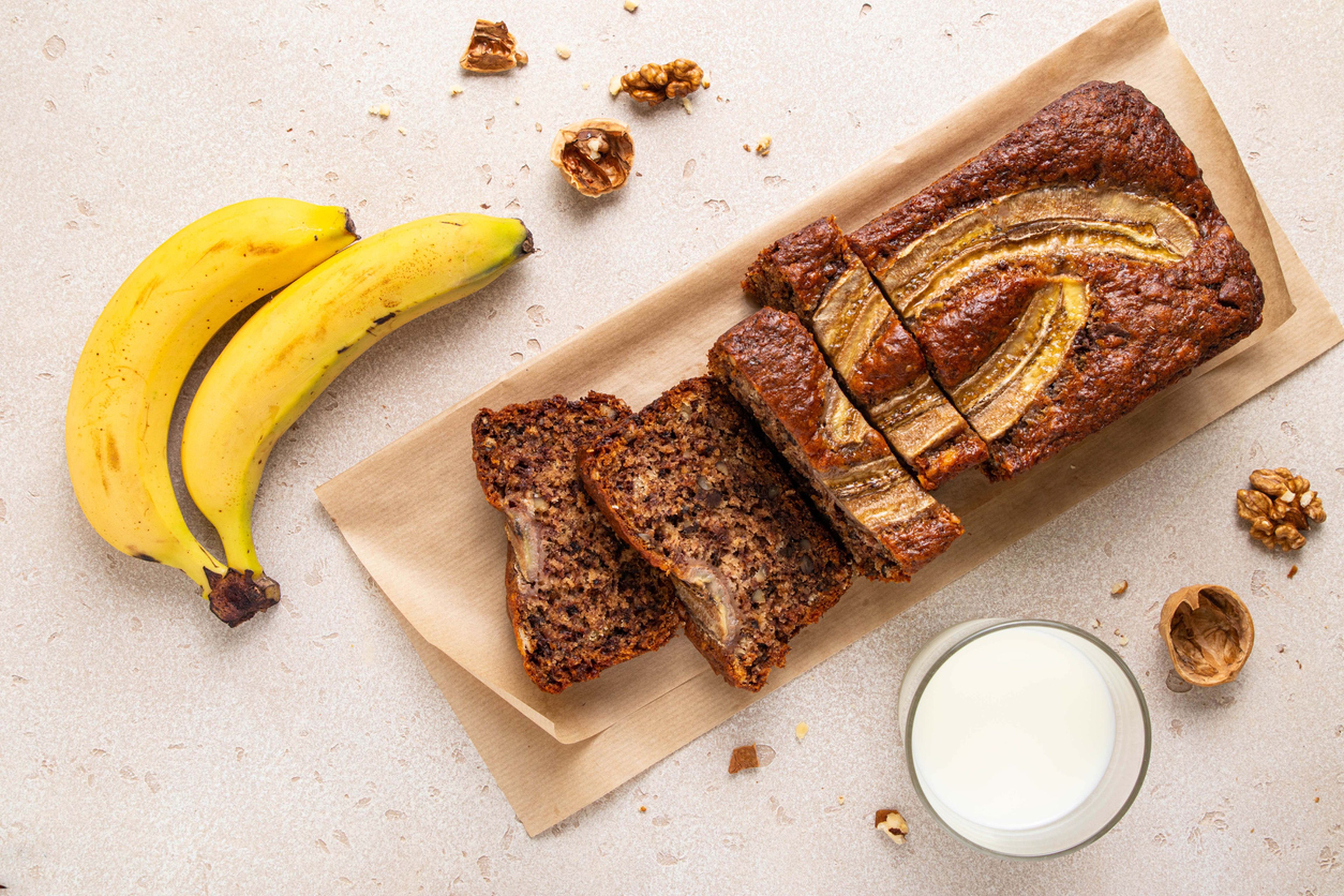  Bananenbrood zonder suiker