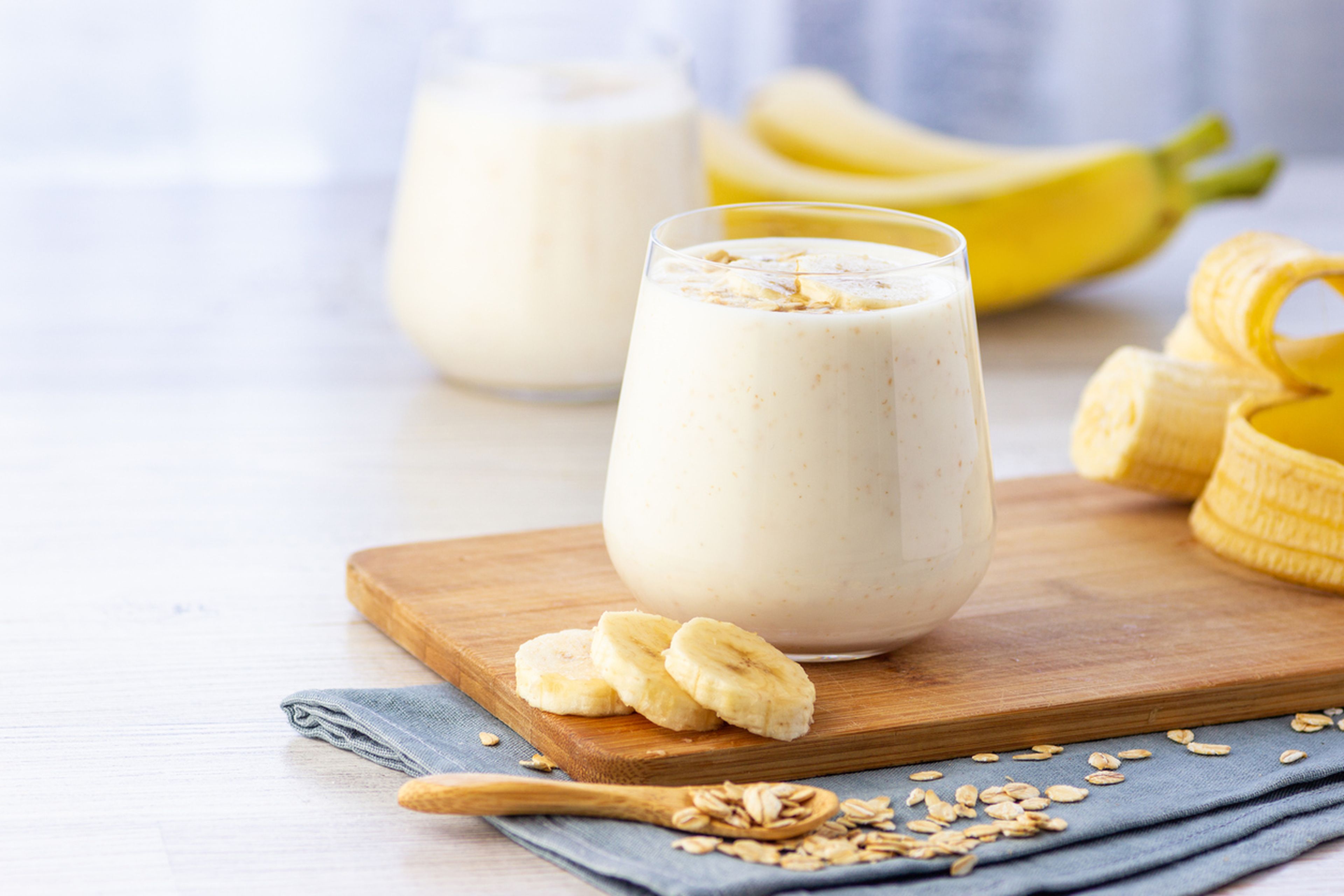 Recept: Eiwitrijke bananenshake