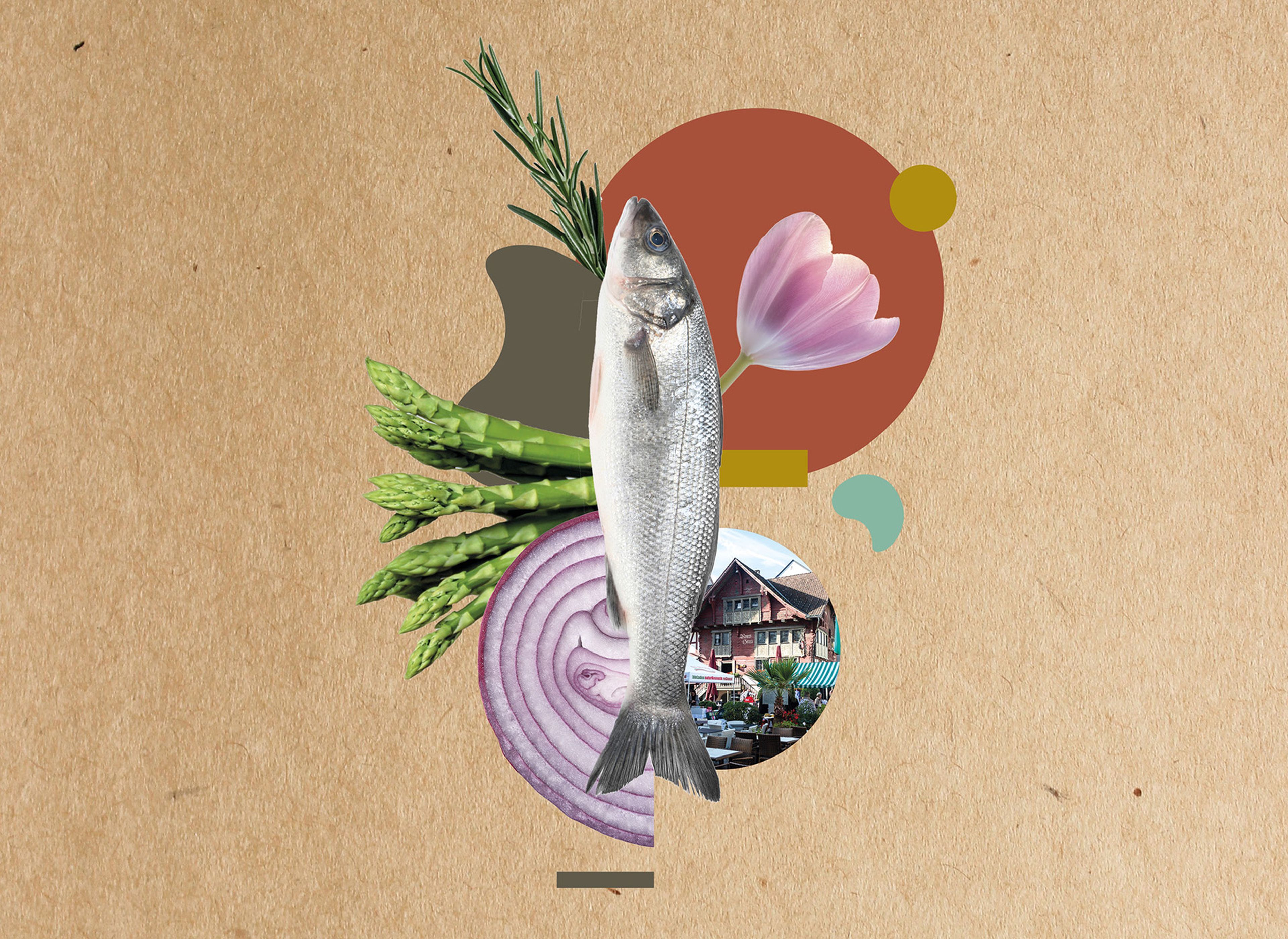 Ölz GrafikDesign Werbeagentur Dornbirn: Fotocollage Key Visual Markt Dornbirn