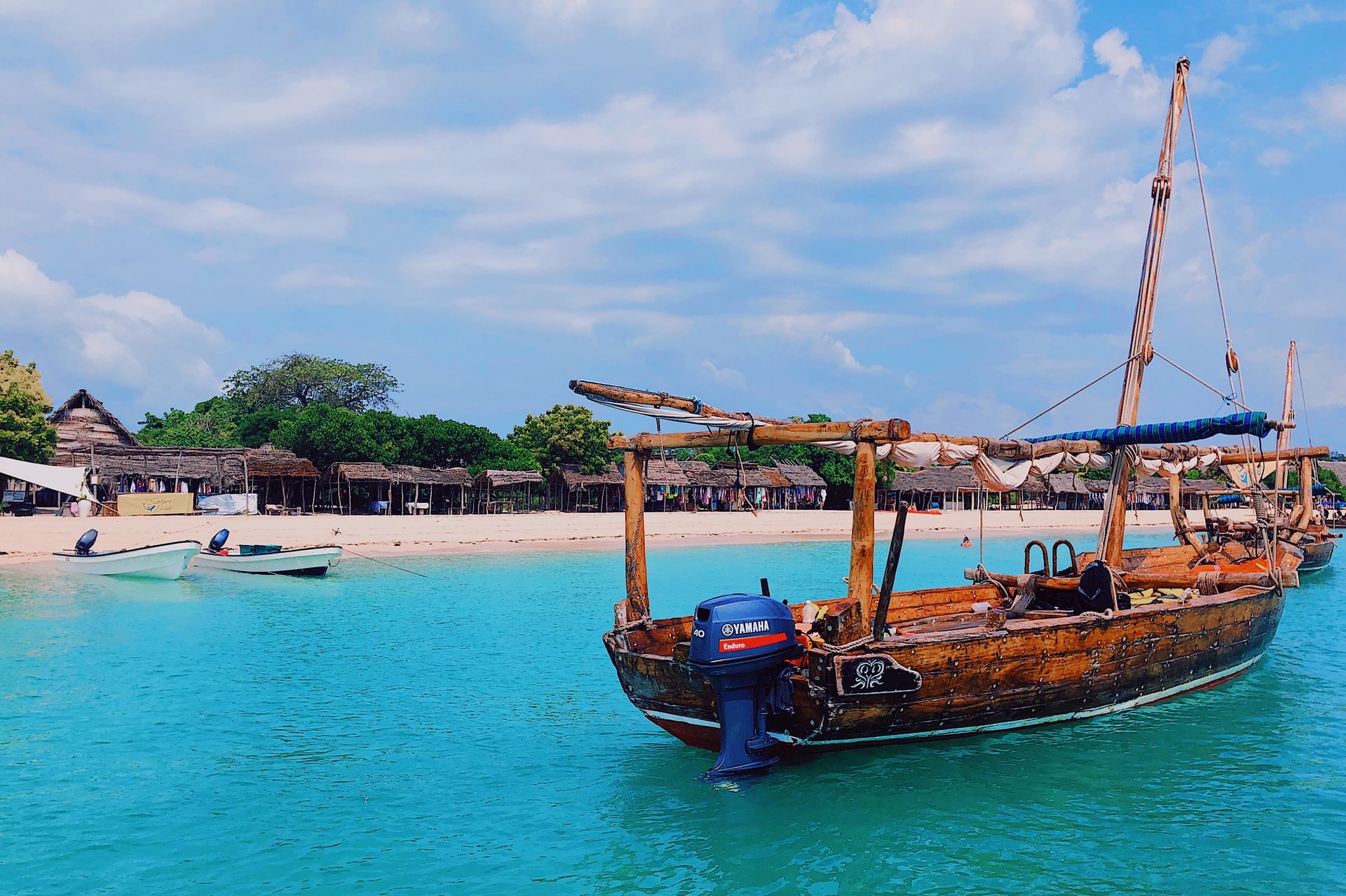 Boat trip on turquoise water