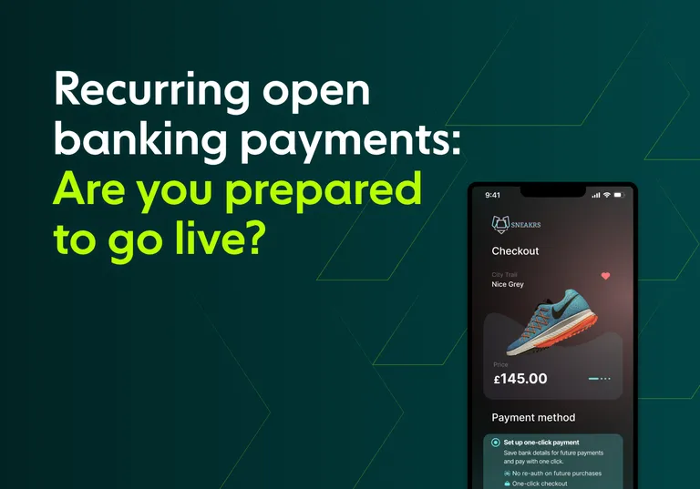 Blog title in the top left side and an image of a phone screen with cVRP mandate on the right