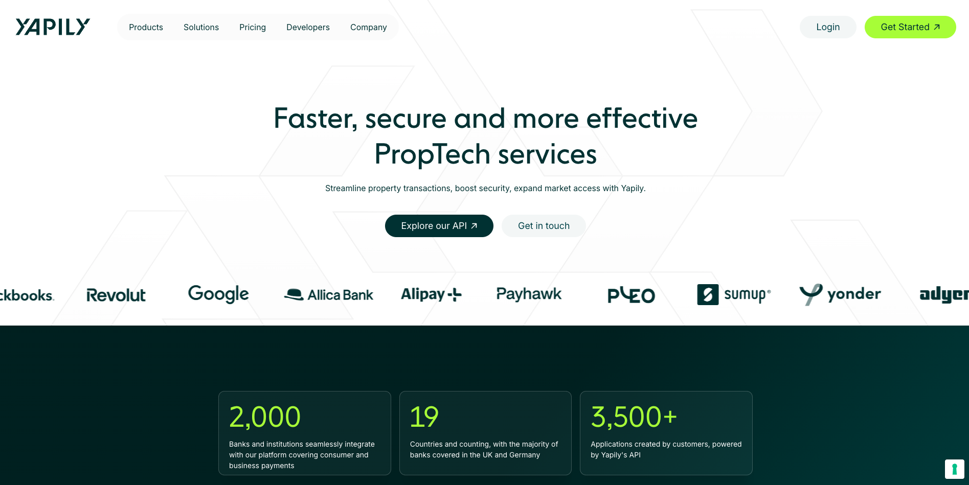 Yapily - Open Banking Platform