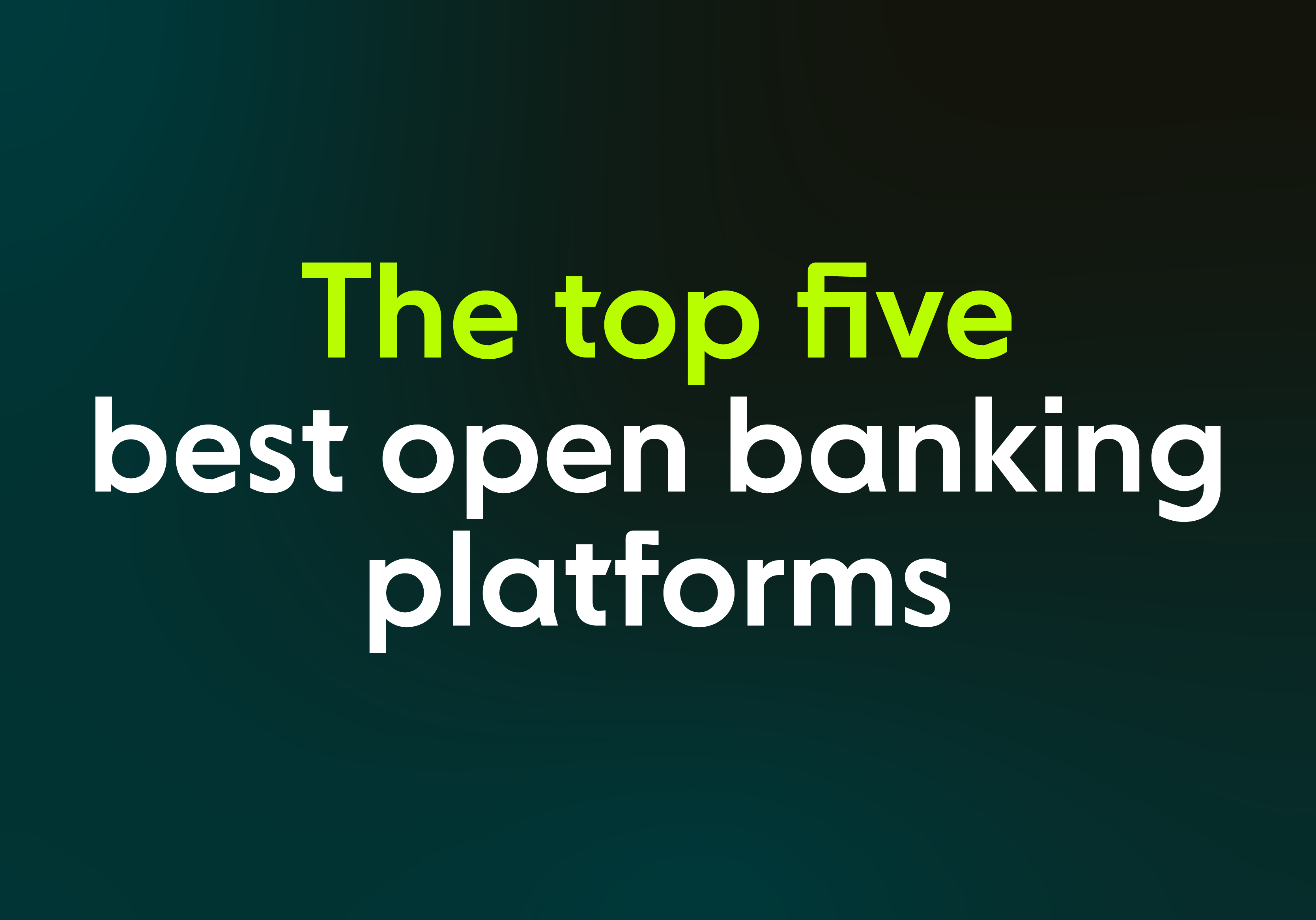 Yapily - Open Banking Platform