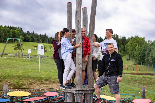 Firmenausflug Ideen für kleine Gruppe im Freien