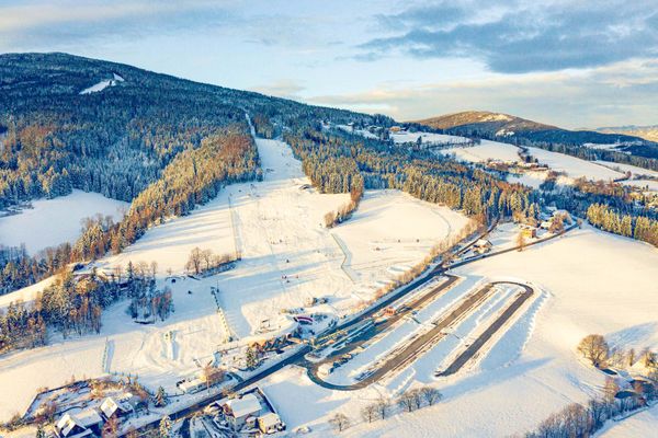 Winterlandschaft, Pisten, Areal