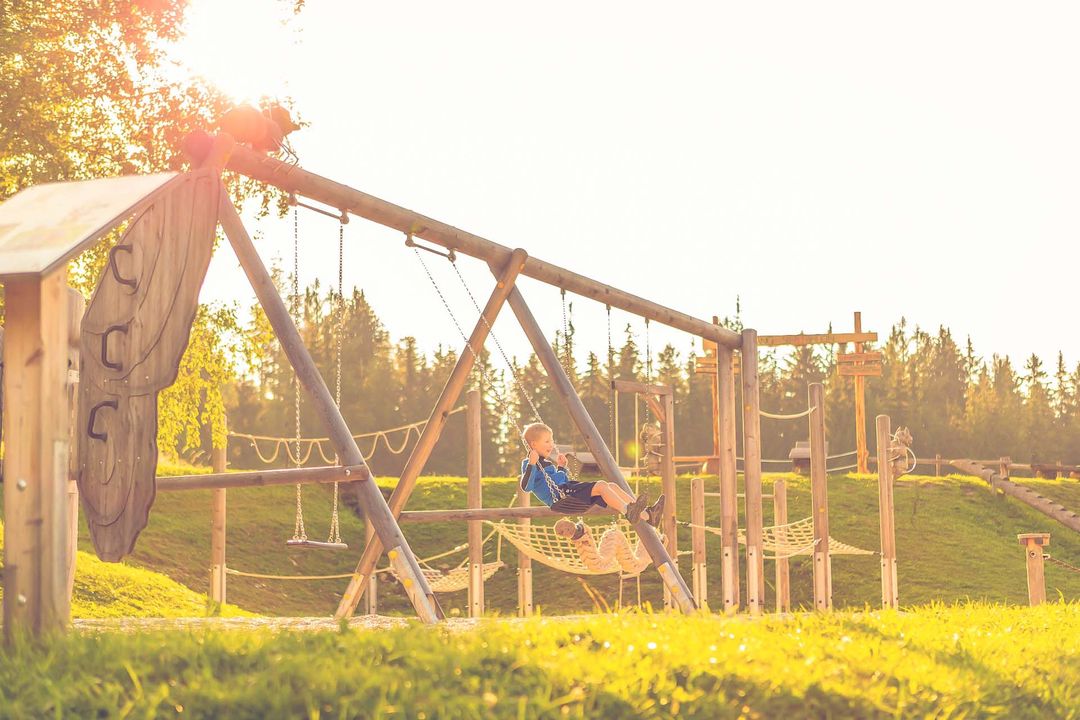 Schaukel, Kind, Spielplatz