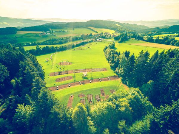 Areal, Sommer, Natur, Morgen