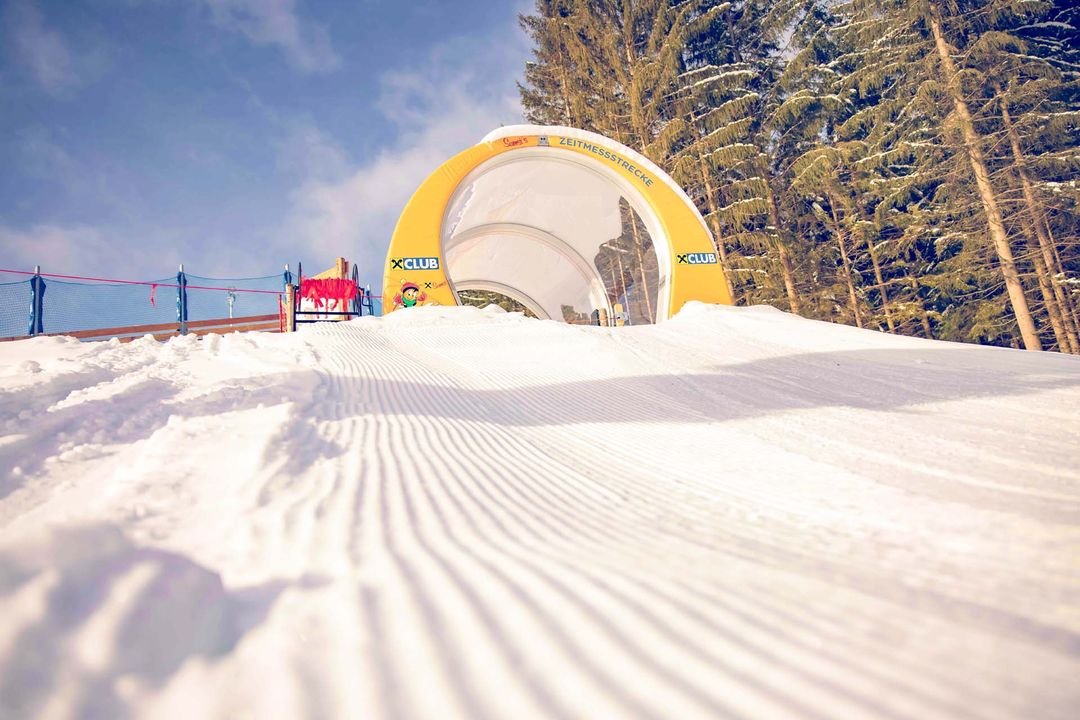 Bogen, Zeitmessung, Piste