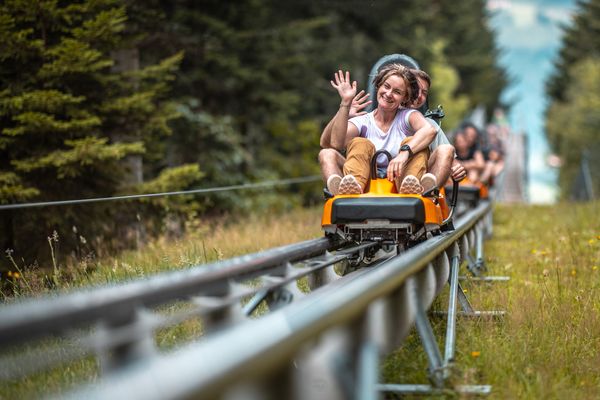 Sommerrodeln beim Teamausflug