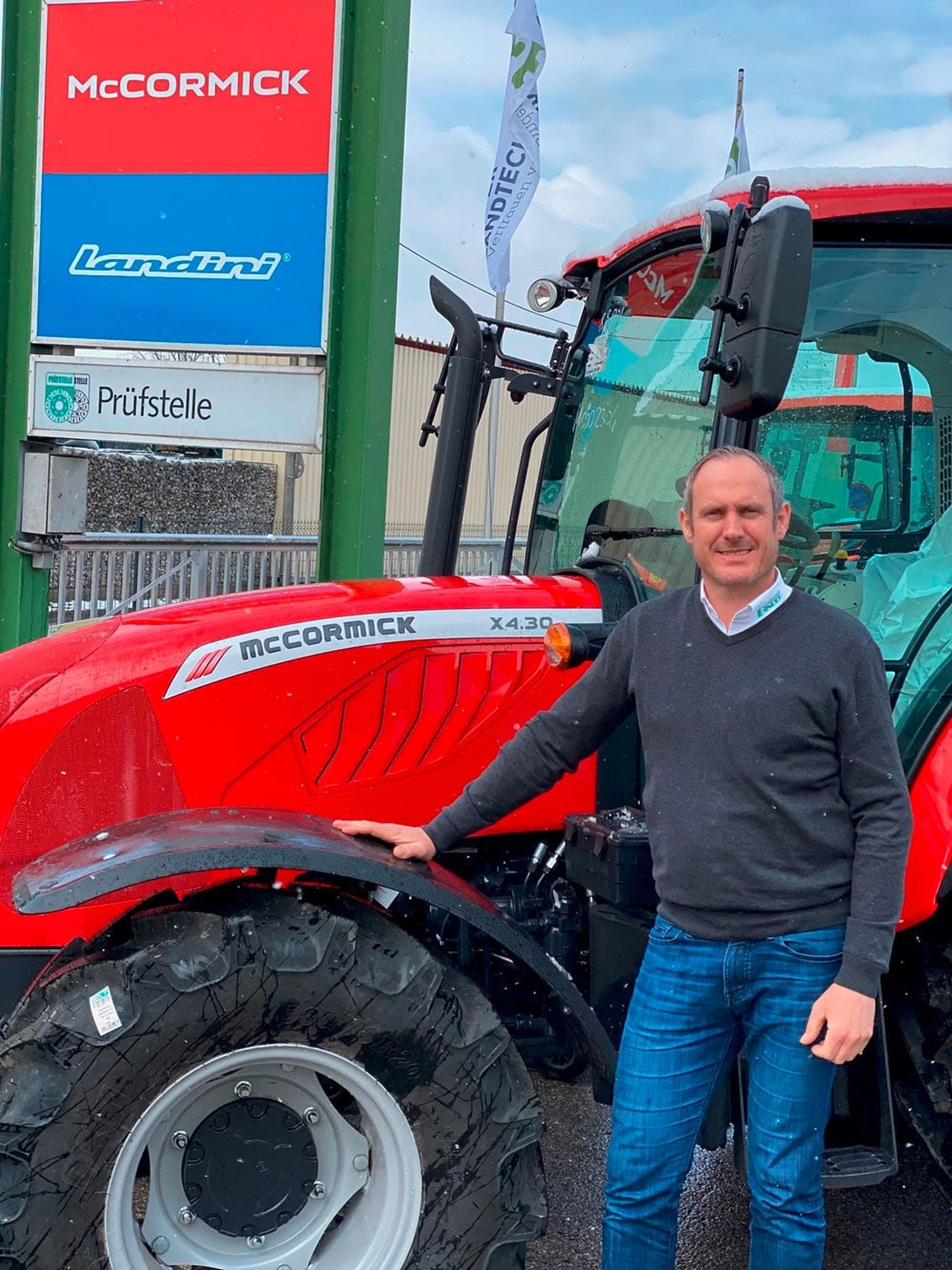 Robert Binder blickt mit McCormick positiv in die Zukunft.