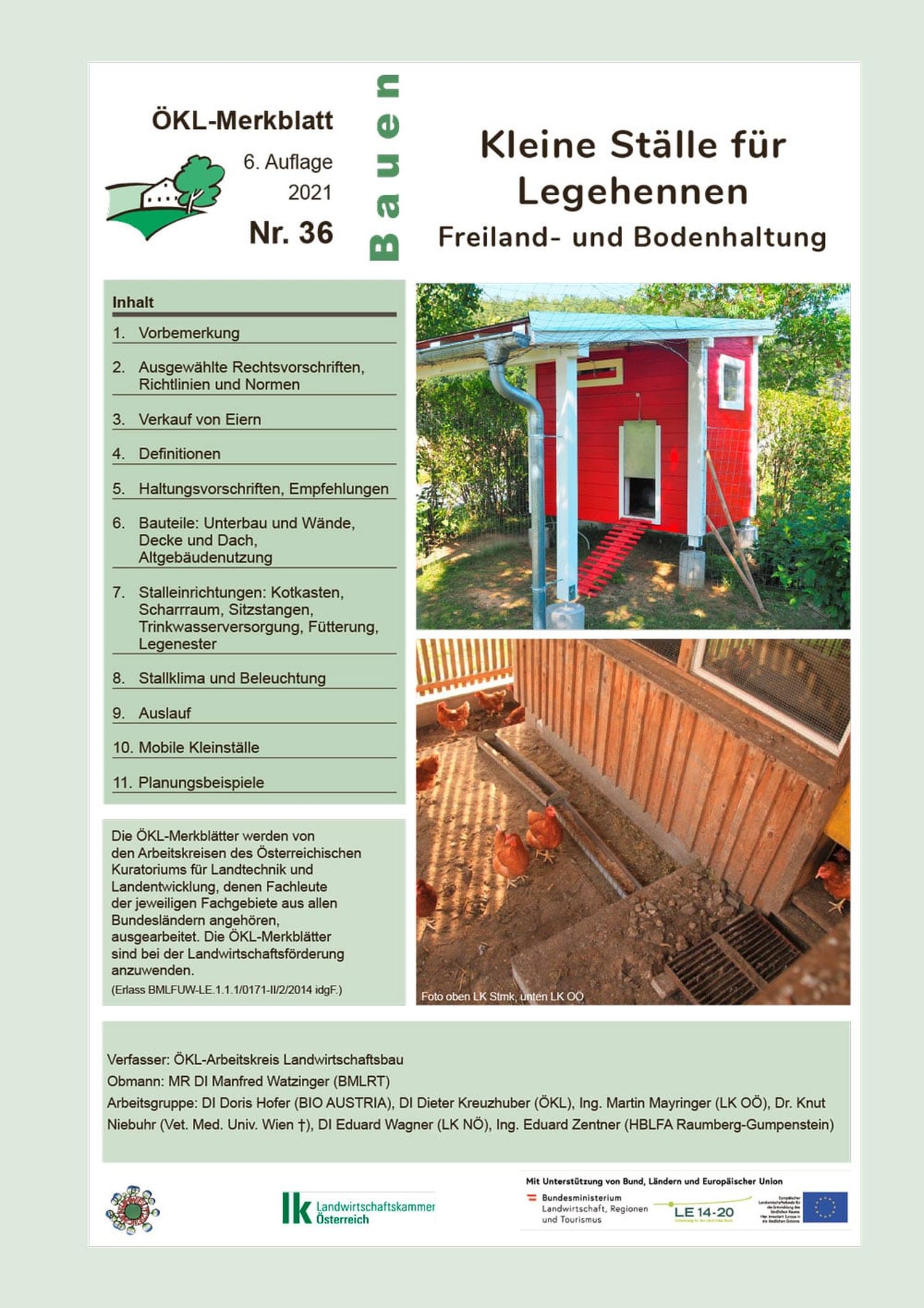 Das neu aufgelegte Merkblatt