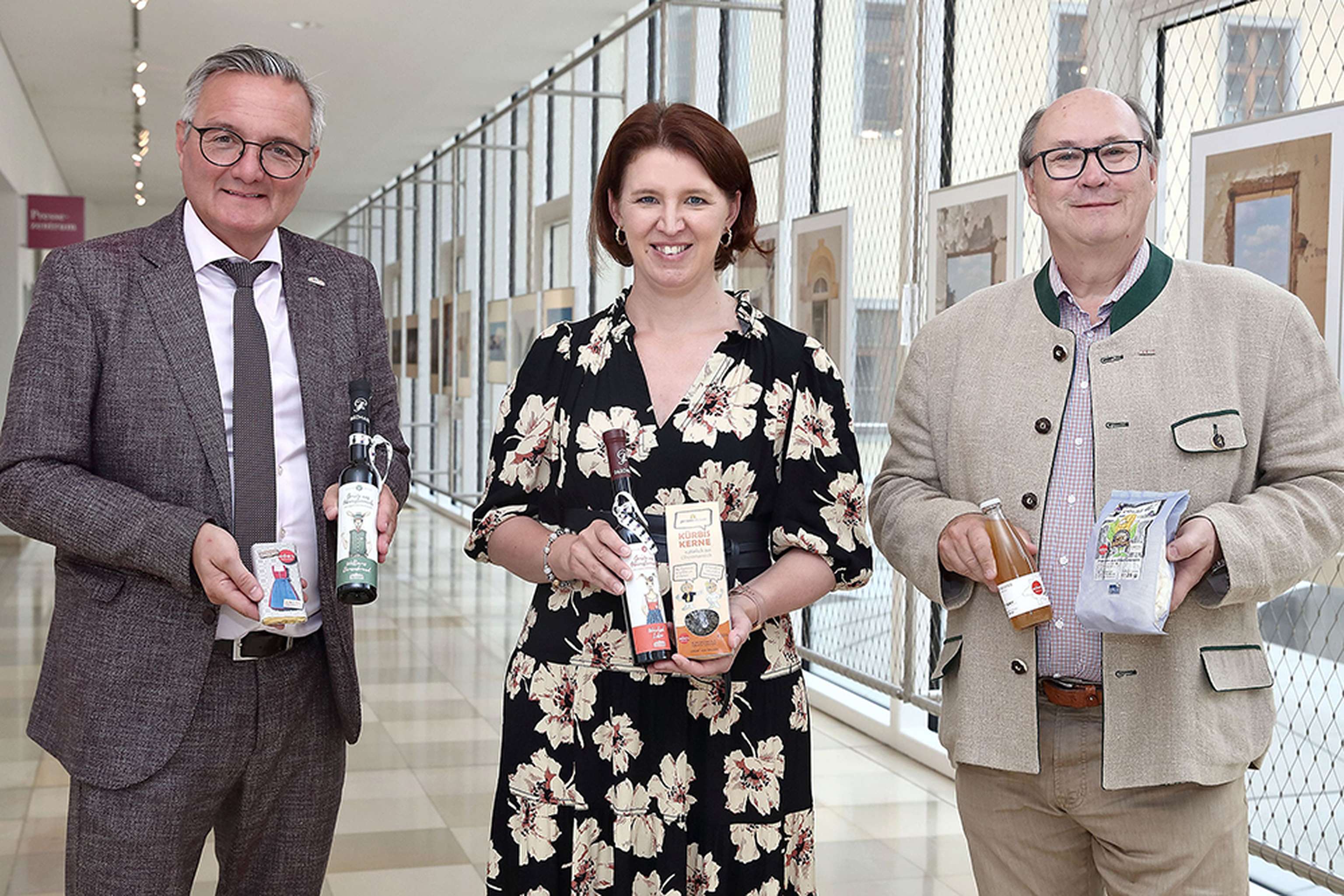 Josef Lehner, Michaela Langer-Weninger und Wolfgang Benischko (v.l.n.r.)