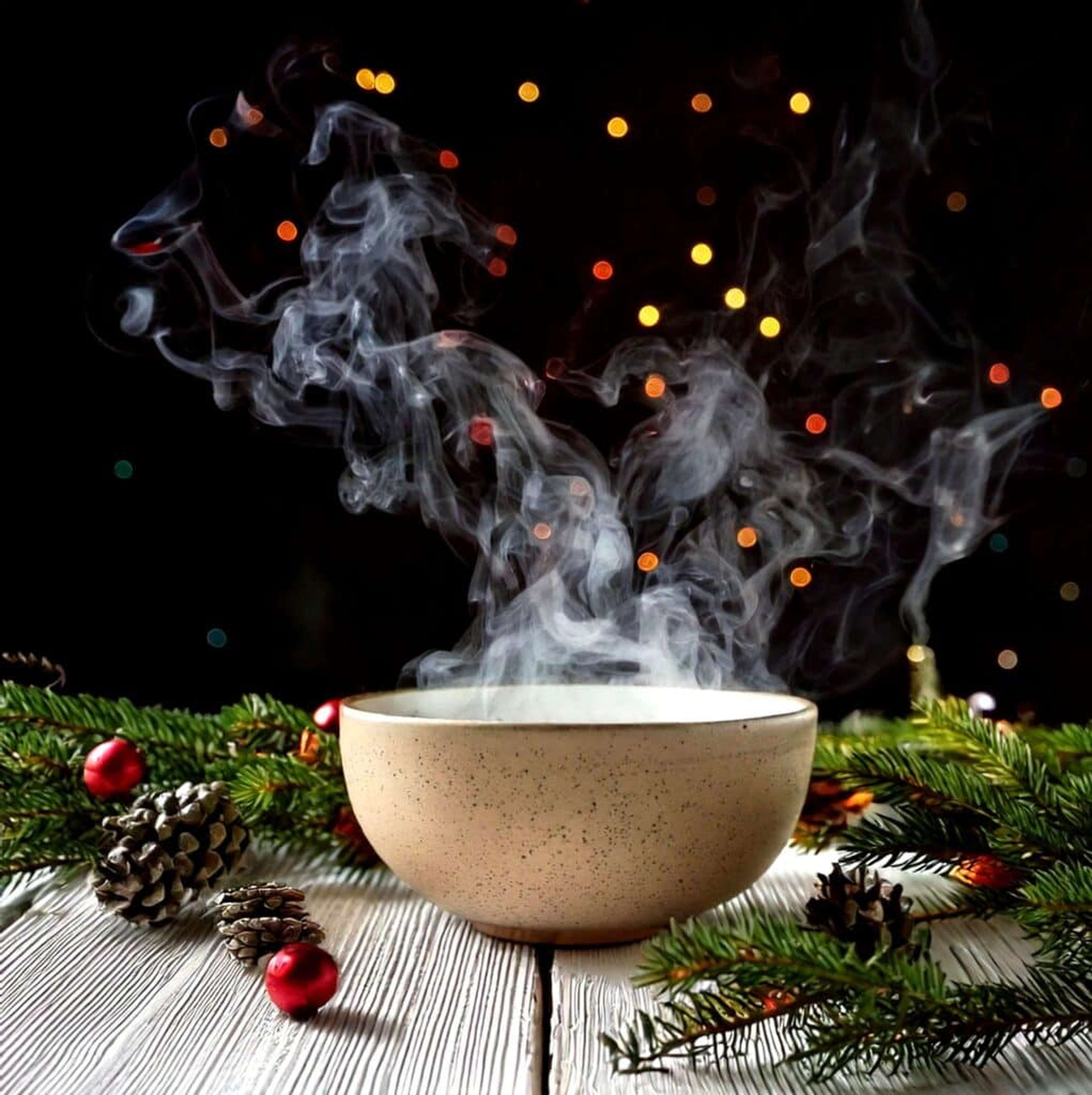 Der entstehende Duft löst Ruhe und Wohlbefinden aus