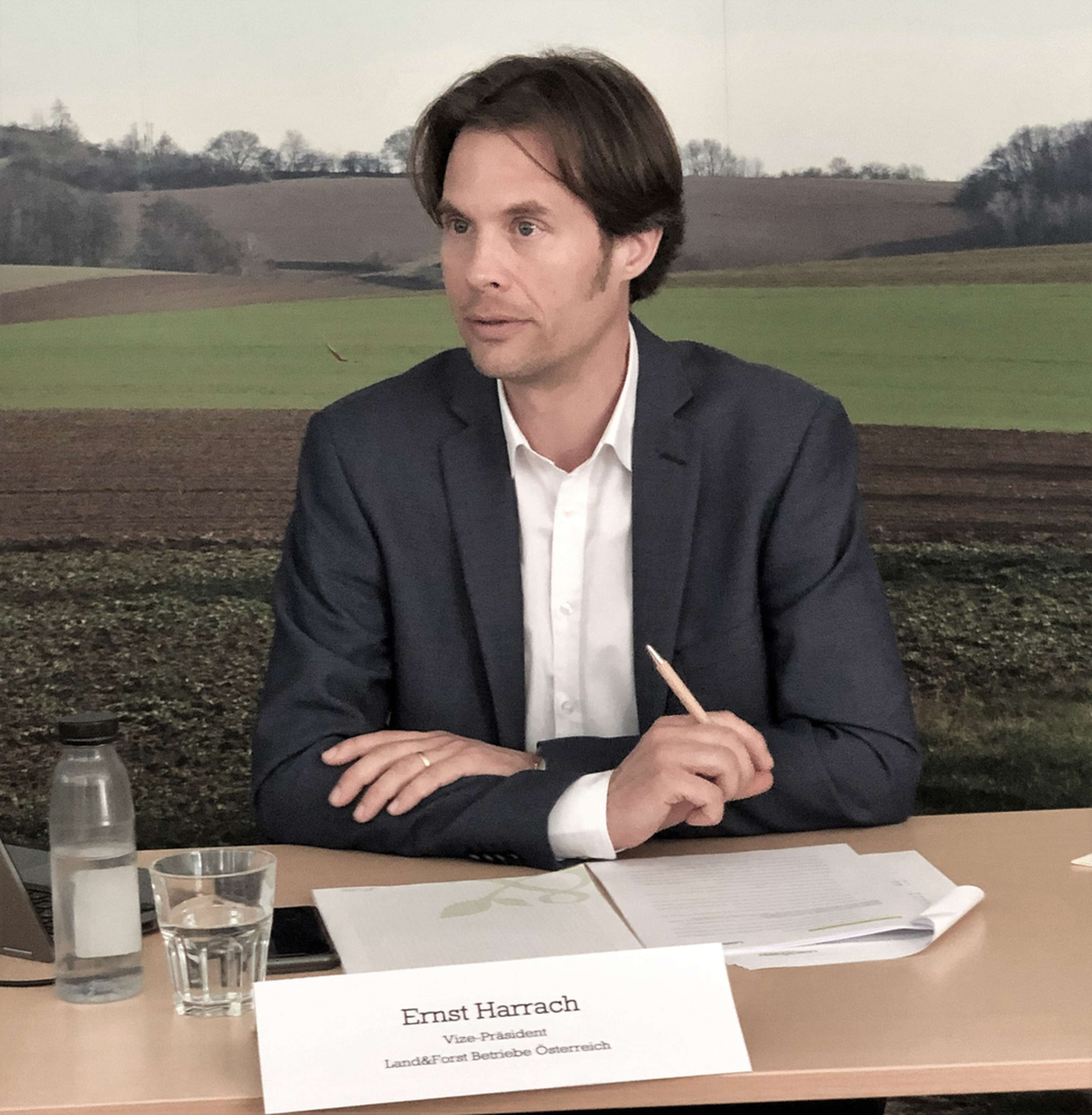 LFBOE-Vizepräsident Ernst Harrach