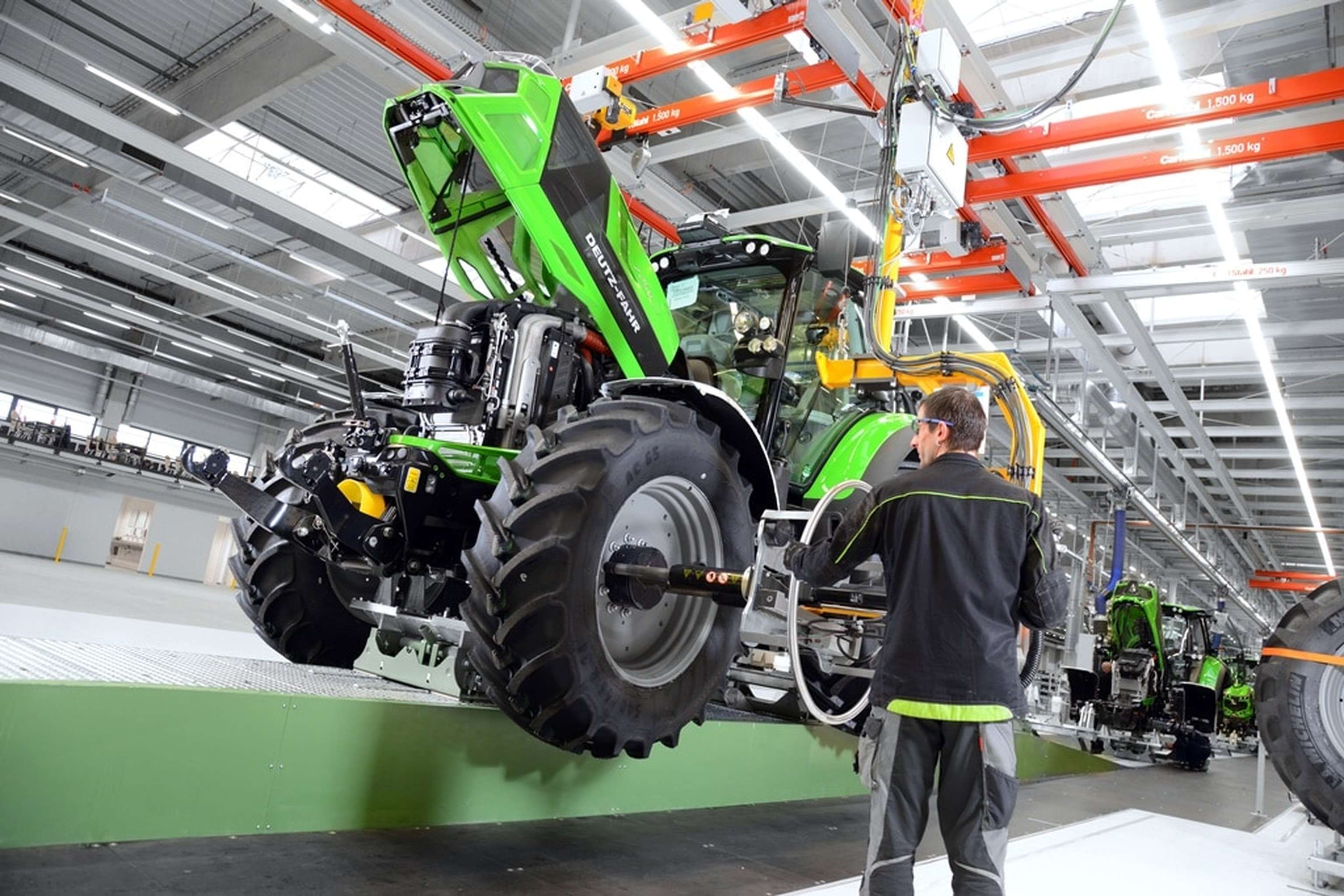 Über 90 Jahre Deutz-Fahr, made in Germany.
