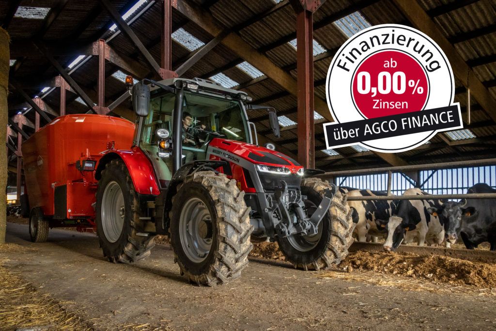 0,00 % Finanzierung für MF-Traktoren