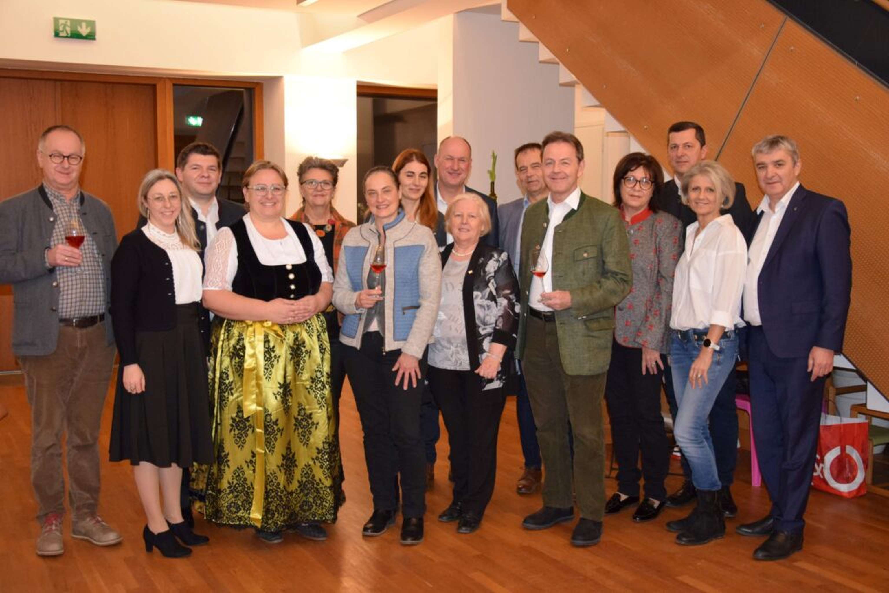 Ein gutes Glas Wein gab es beim Fachtag Güssing-Jennersdorf.