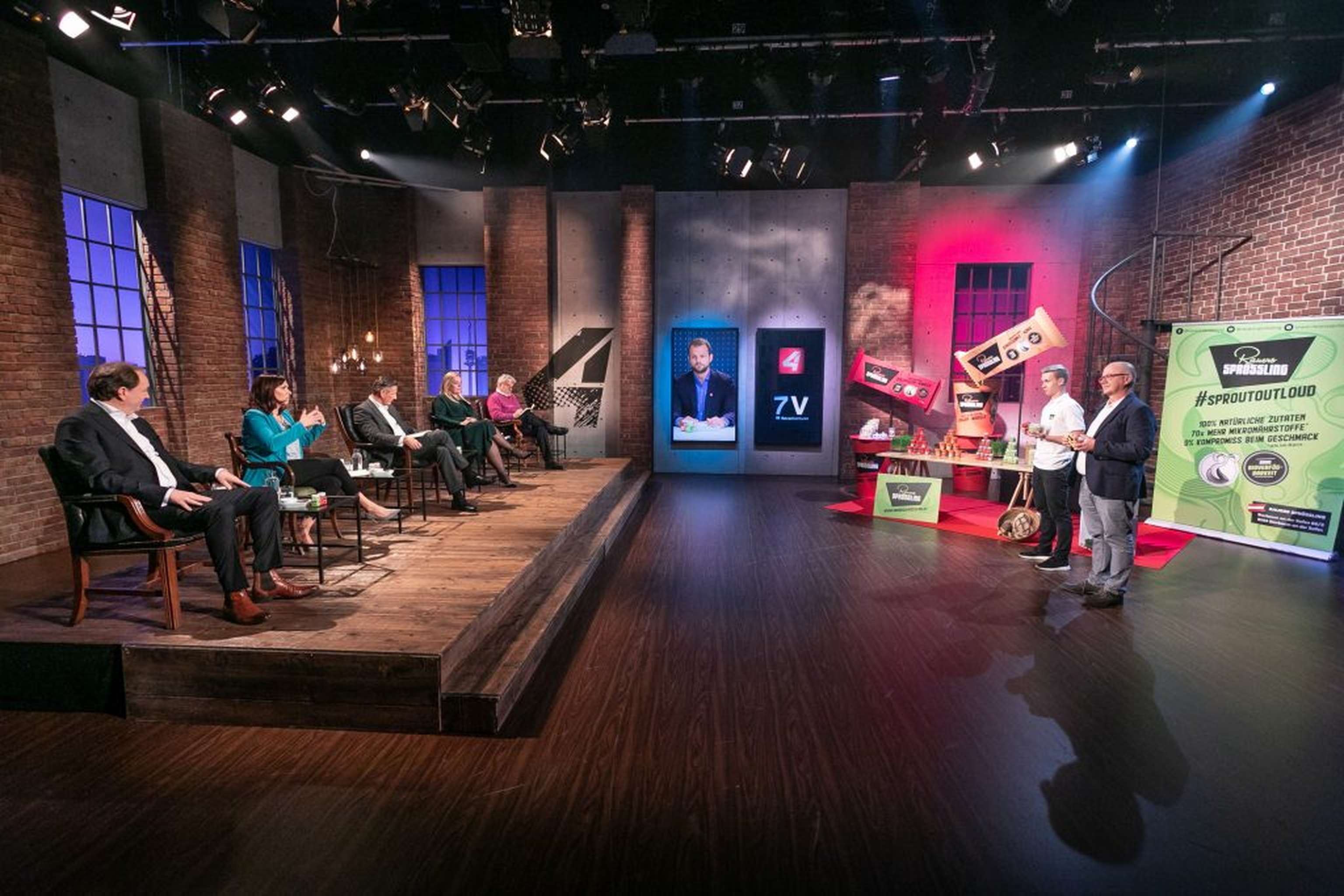 „2 Minuten 2 Millionen” – Die PULS4 Start-Up-Show.