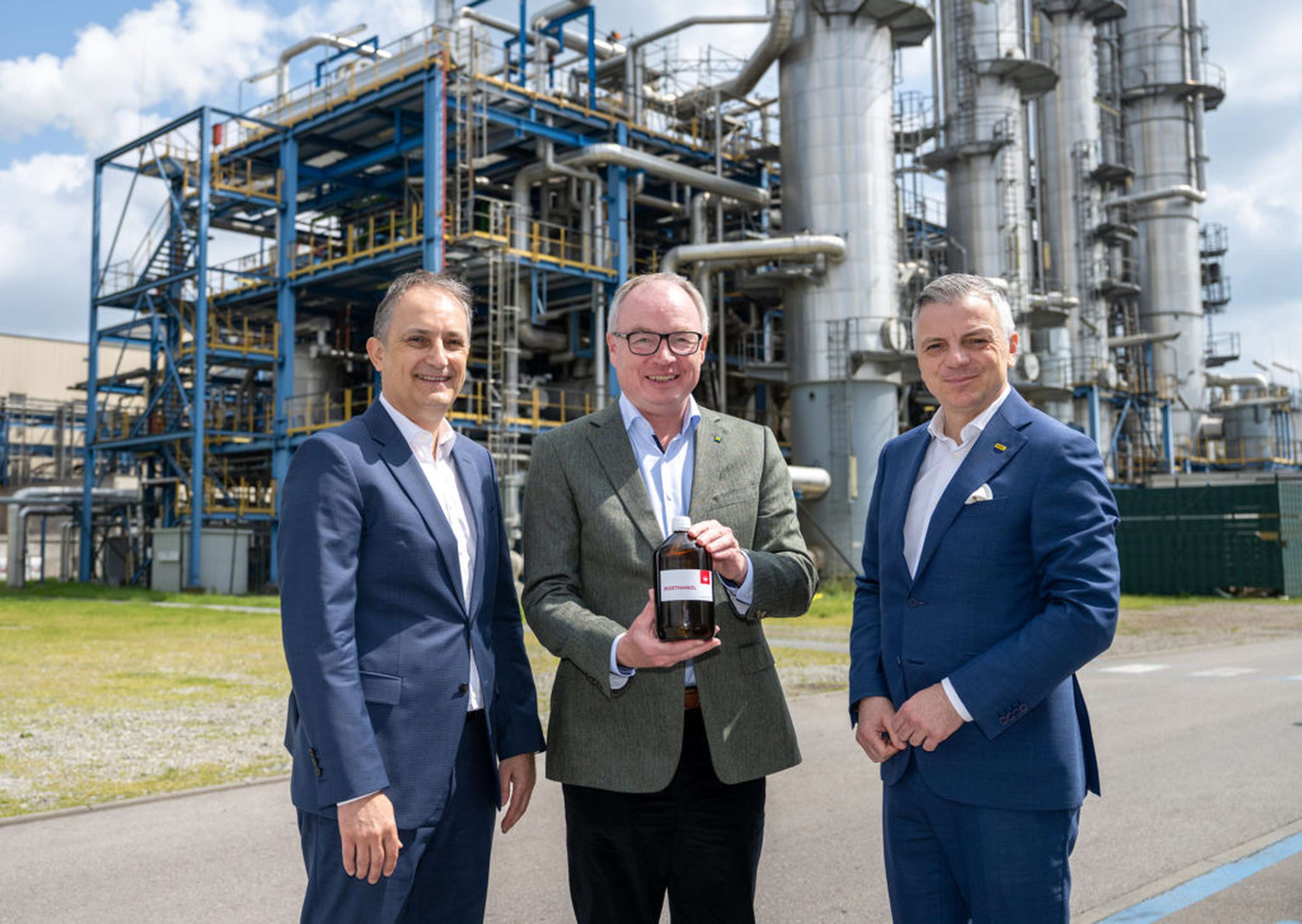 Mühleisen, Pernkopf, Schmerold im Werk Pischelsdorf.