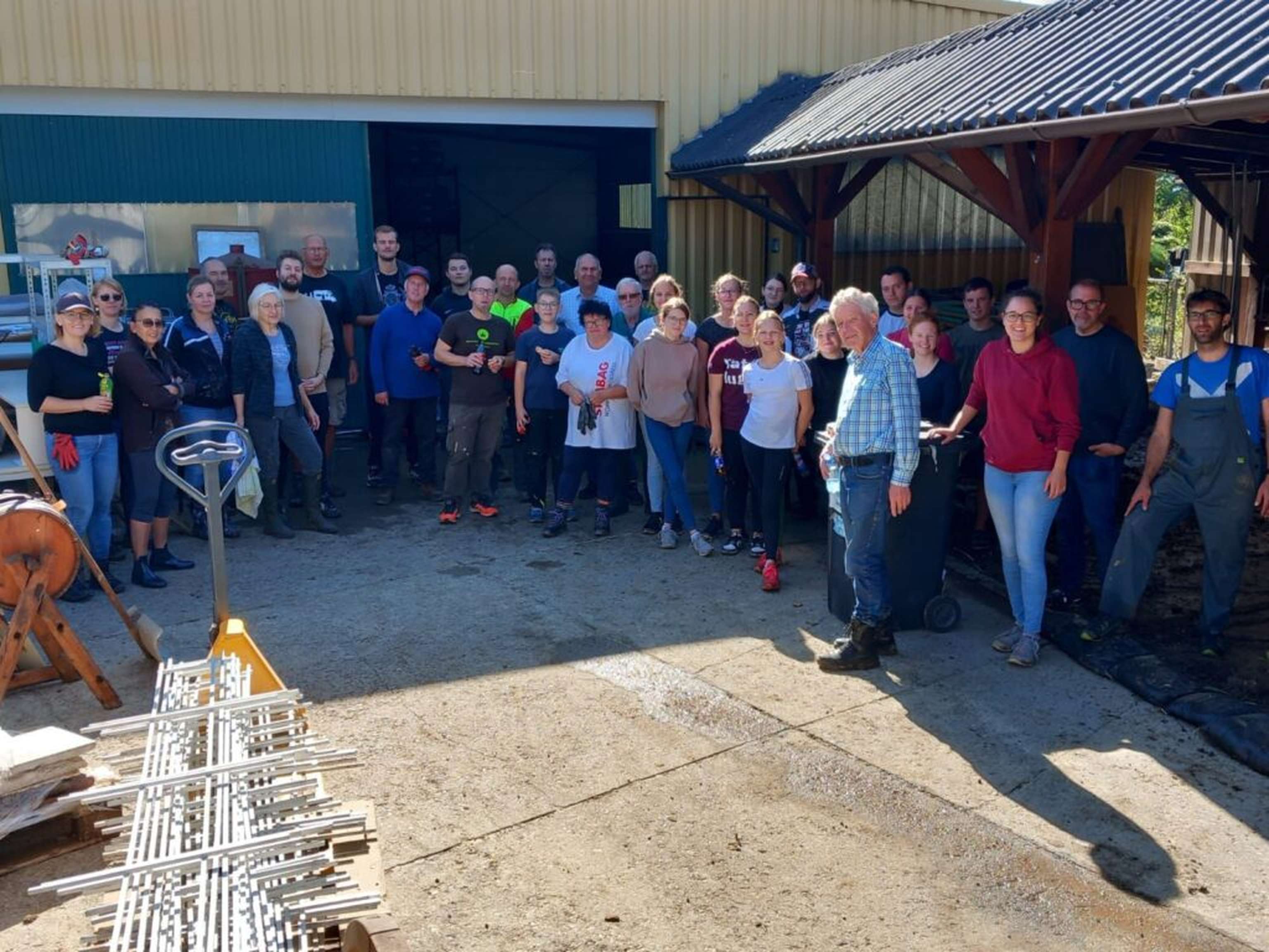 Mit großer Dankbarkeit wurden die Landjugendgruppen empfangen.