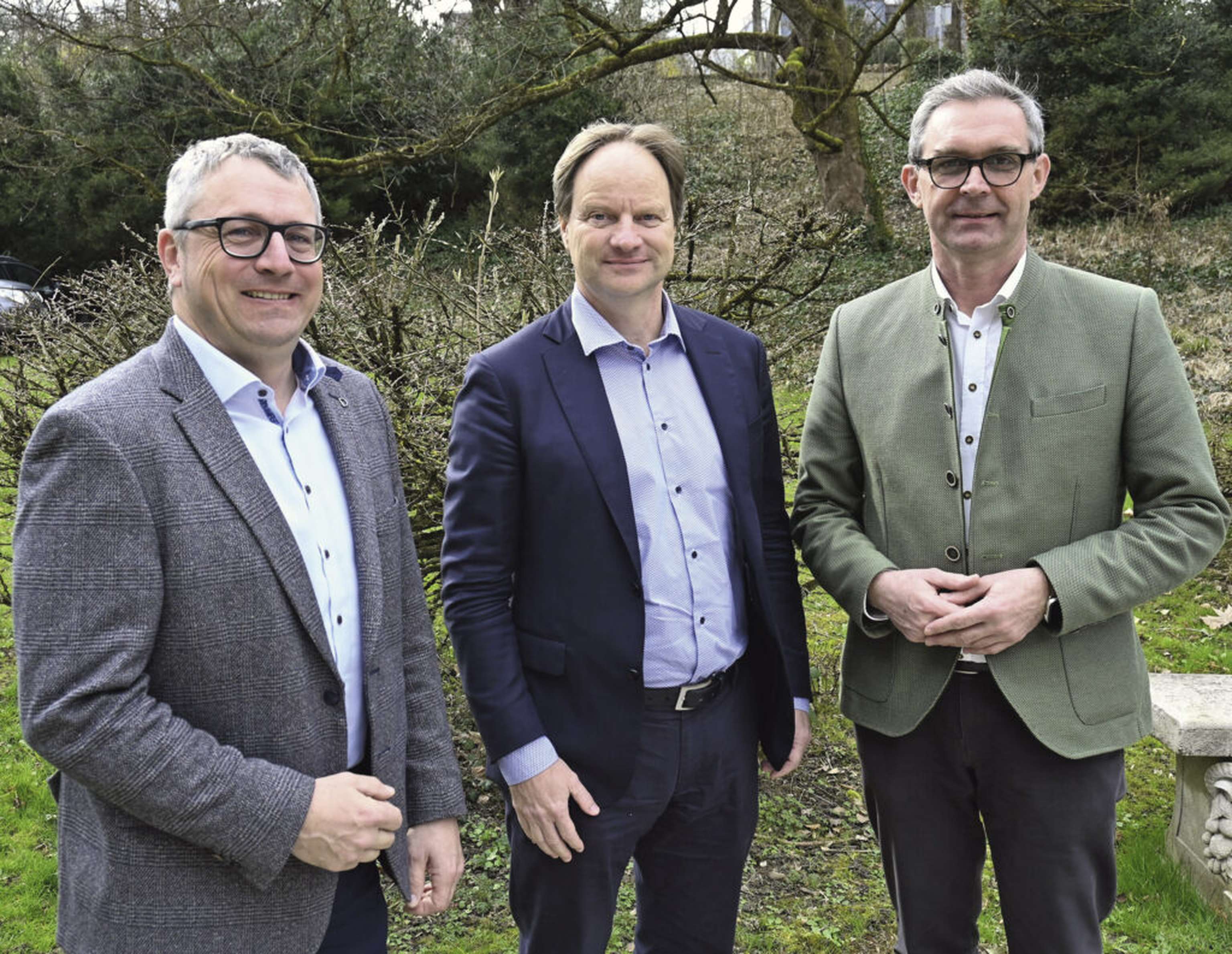 Von links: Michael Wöckinger, Peer Ederer, Franz Waldenberger.
