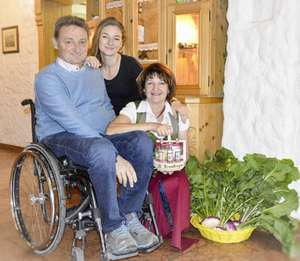 Familie Thaler: Josef, Maritta und Elfi