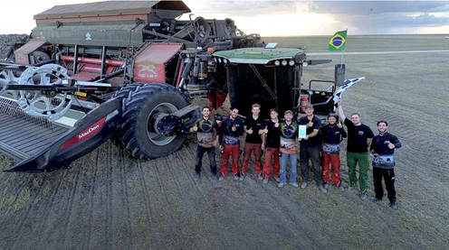 Maschine mit Personen