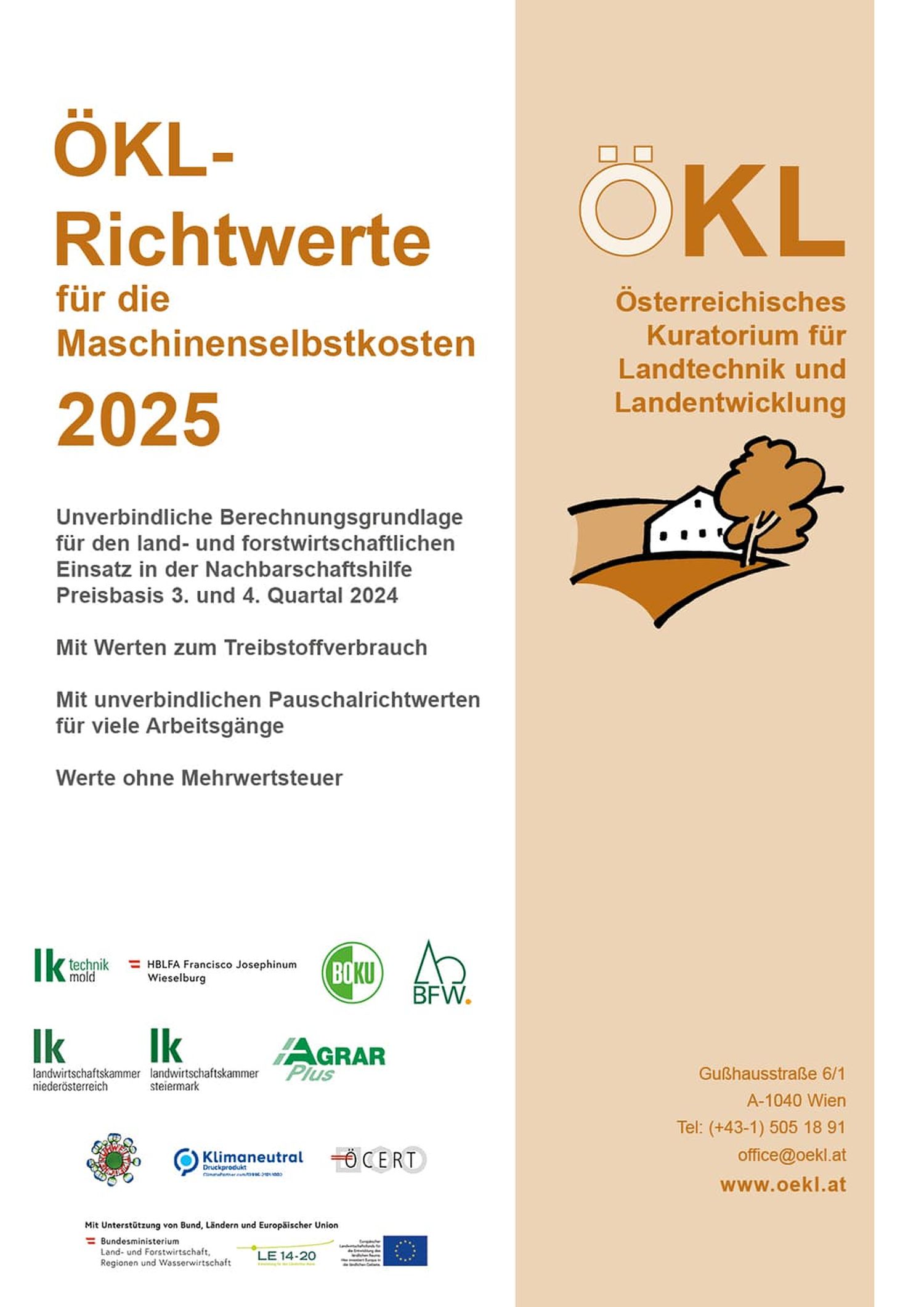 Die Richtwerte gibt es als Heft und auch digital samt App