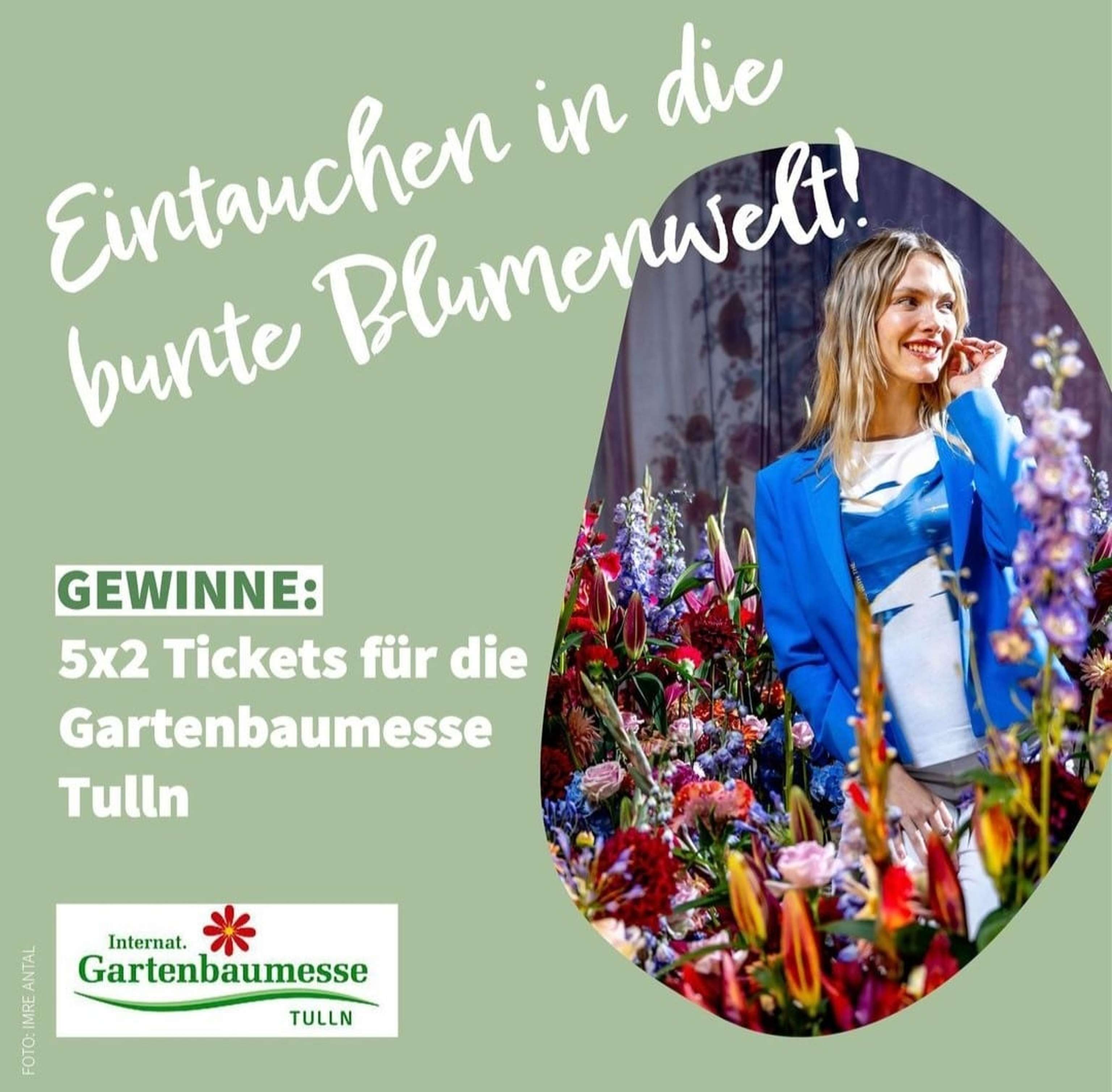 Mach mit und gewinne 5×2 Tickets für die Gartenbaumesse