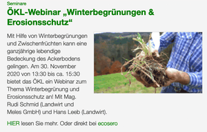 ÖKL-Seminar am 30. November
FOTO: screenshot/ÖKL