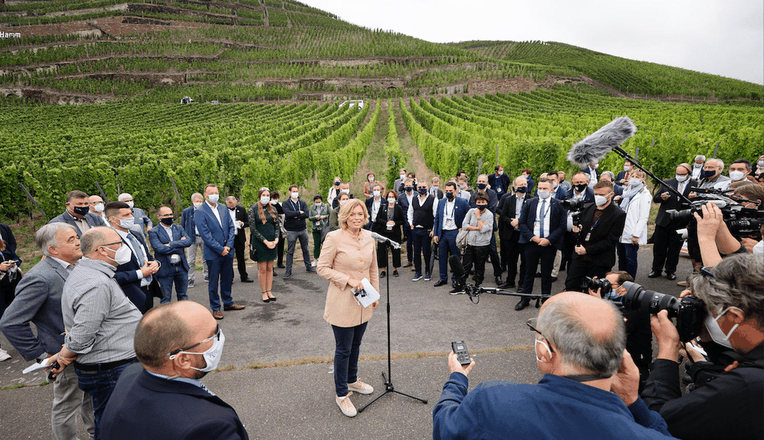EU-Agrarratsvorsitzende Julia Klöckner lud nach Koblenz (D) zum Informellen Agrarrat.