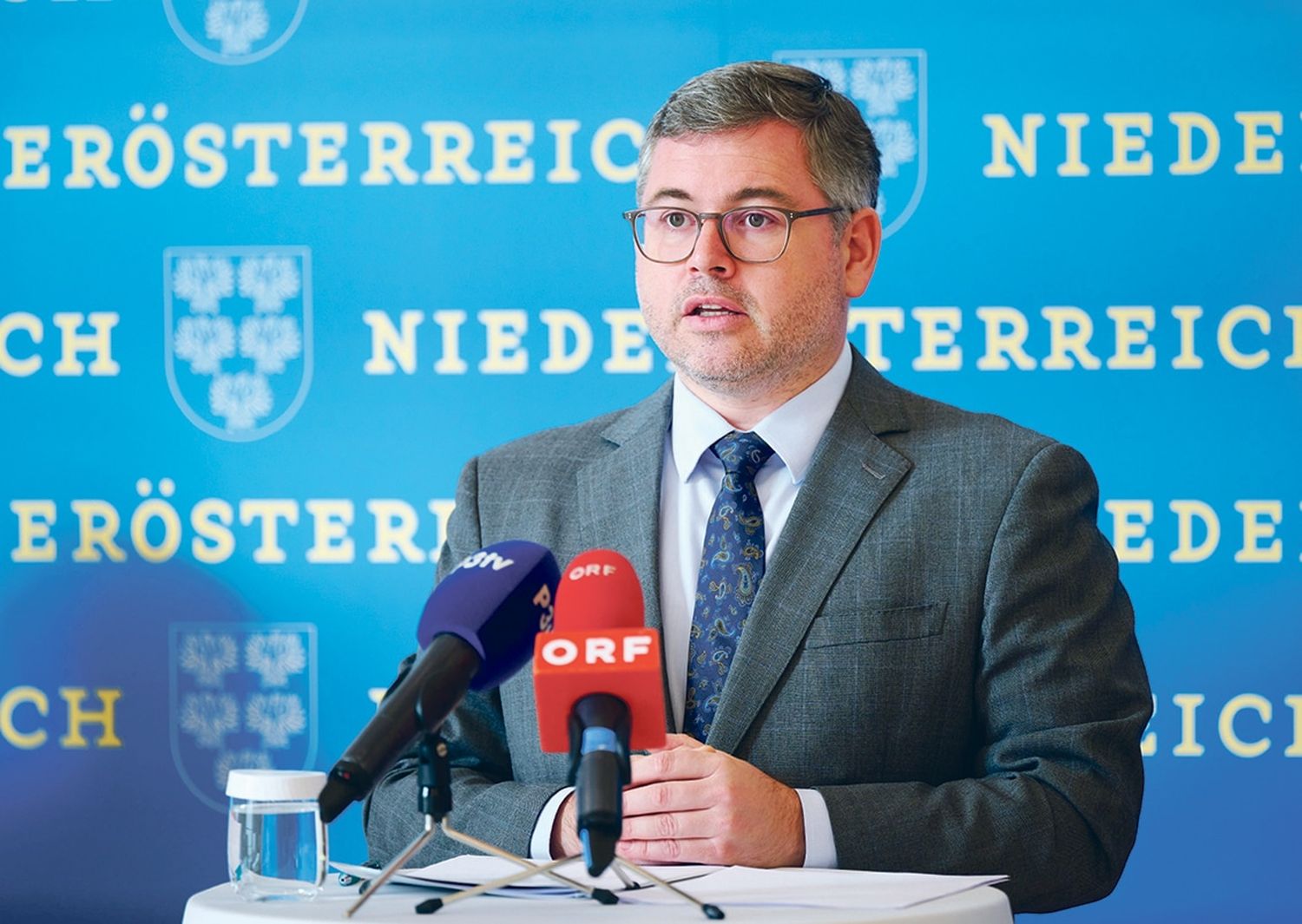 Finanzlandesrat Ludwig Schleritzko zum Doppelbudget: „Die Verhandlungen sind nicht einfach gewesen.“ Auch der Weg zur Budget-konsolidierung werde kein leichter sein.