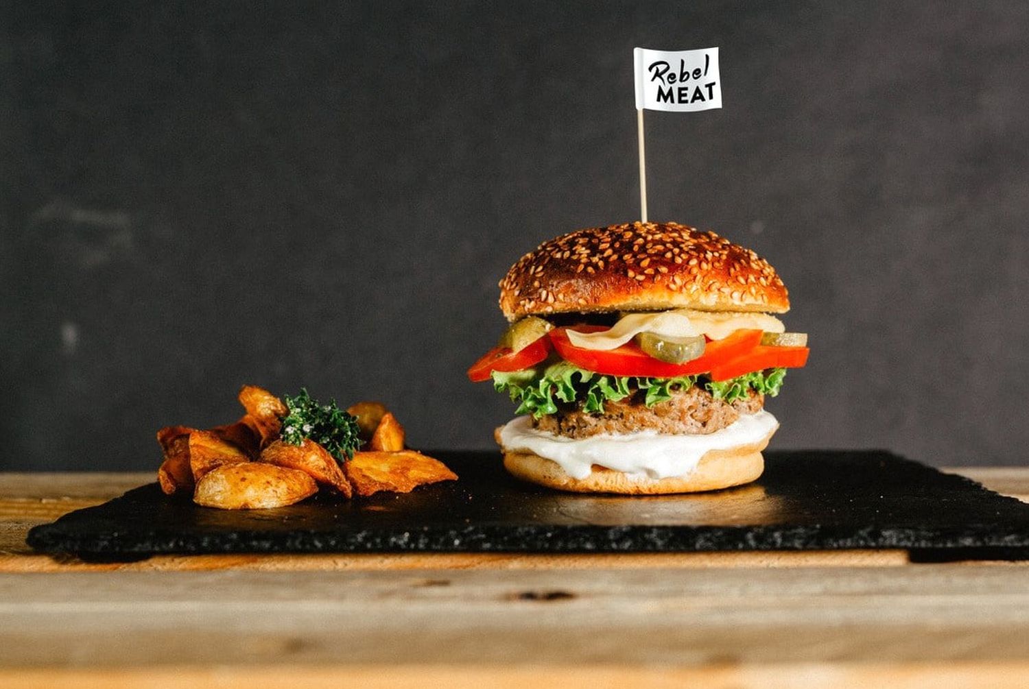 Eines der Bioprodukte des Jahres 2019 waren die Burger-Patties des Wiener Start ups „Rebel Meat“.