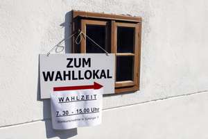 Zum Wahllokal