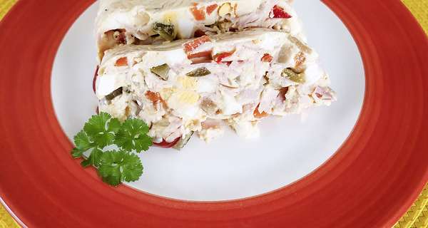 Schinken-Eier-Terrine