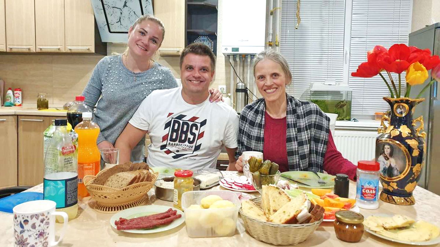 Mit seiner Frau hat sich Christian eine neue Existenz in Russland aufgebaut. Petra Jacob Sachs hat sie besucht.